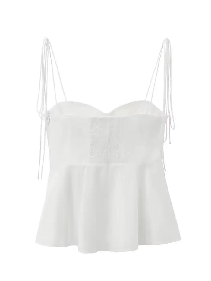 Hauts bustier asymétriques pour femmes