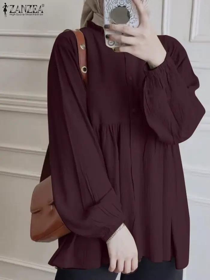 Chemise plissée pour femme
