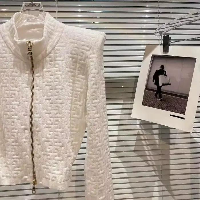 Veste pull Jacquard géométrique pour femmes