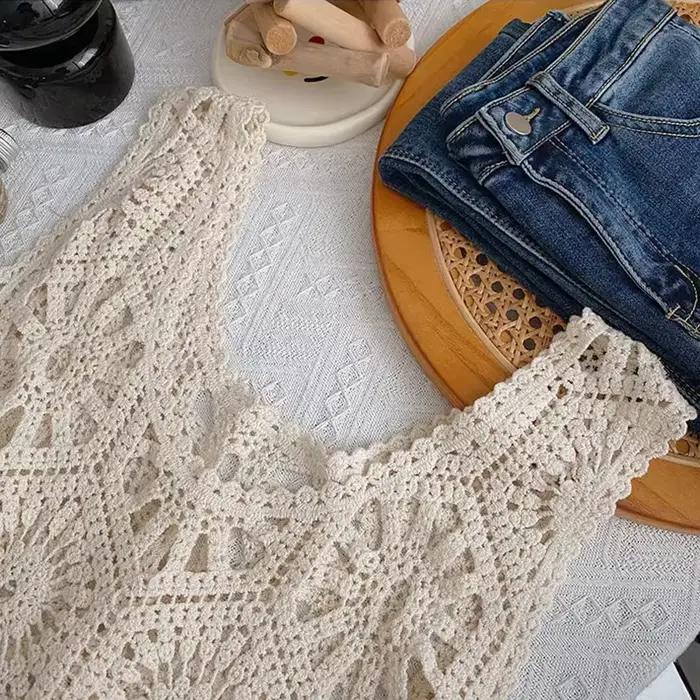Chemisier en Tricot Croisé pour Femme