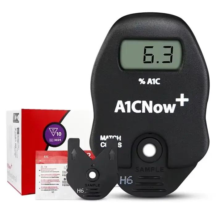 Hémoglobine glycosylée PTS diagnostic HbA1c A1CNow + système professionnel Kit de Test domestique pour diabétique moniteur de glycémie 2/6 pièces