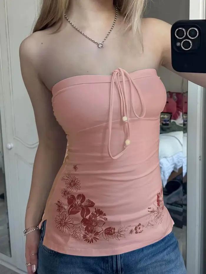 Camisole sans bretelles pour femmes
