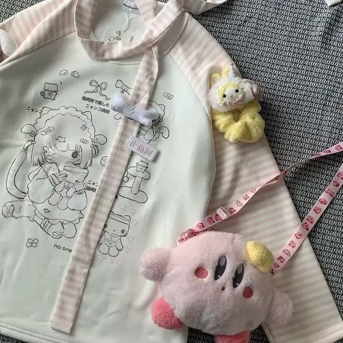 T-shirt à manches longues et col rond pour femme