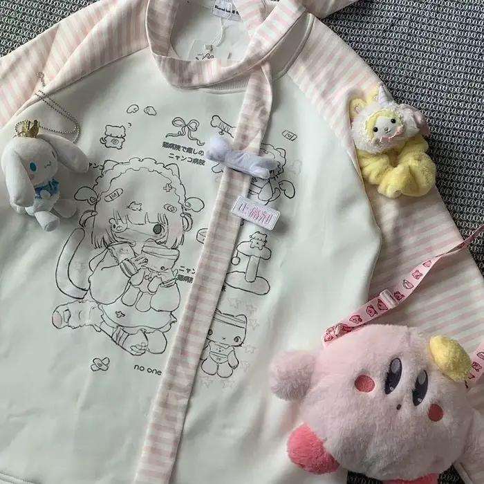 T-shirt à manches longues et col rond pour femme