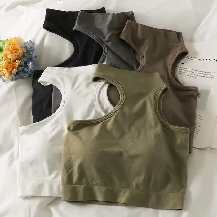 Hauts pour femme tricoté sexy crop
