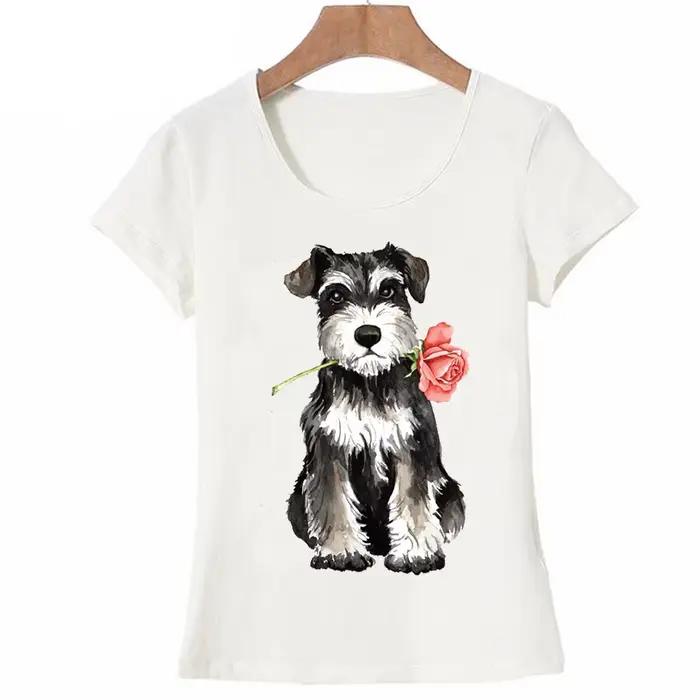 2021 Nouveau Valentine Rose jeune fille T-Shirt D'été Hipster femmes