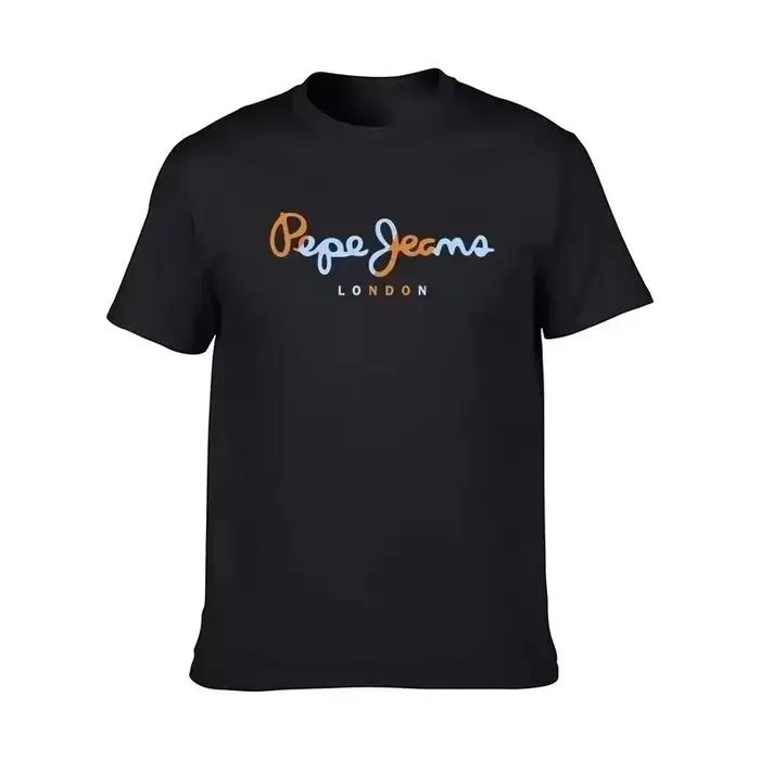 T-shirt à manches courtes avec logo Pepe Jeans London pour femmes et enfants