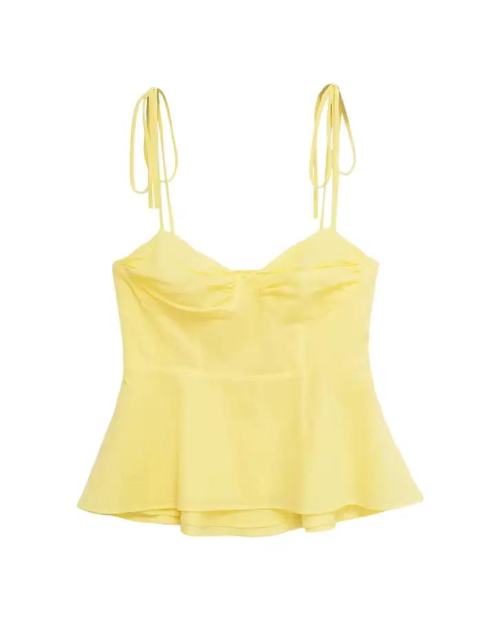 Hauts bustier asymétriques pour femmes