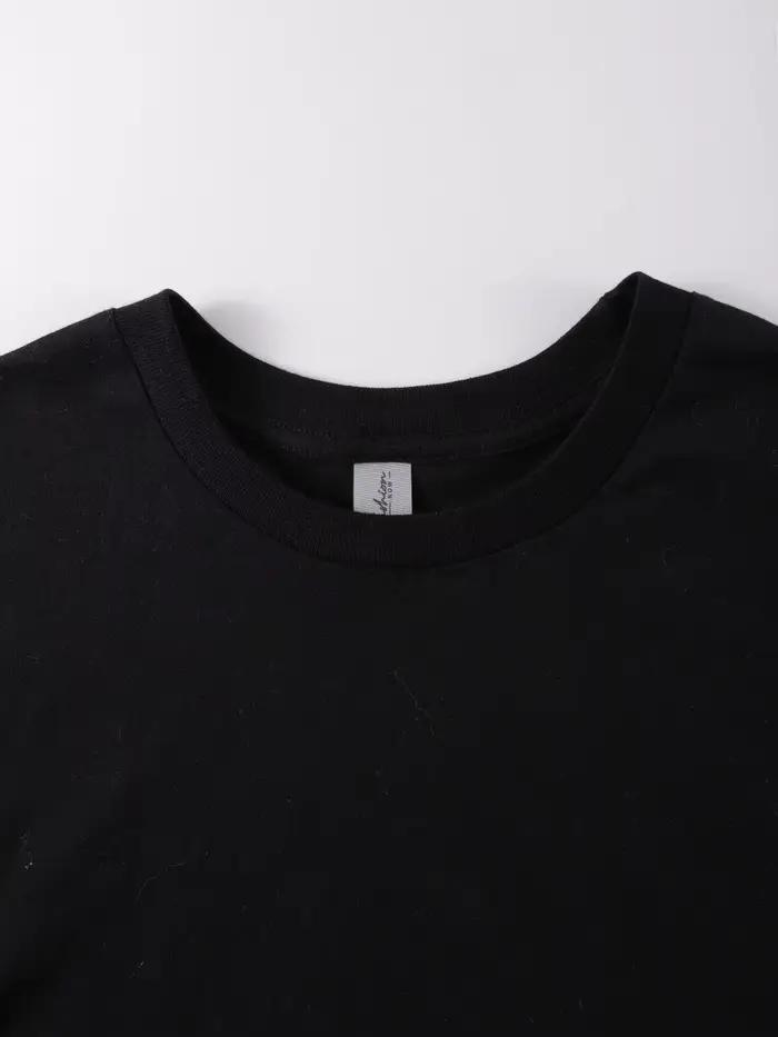 T-shirts courts en coton pour femmes