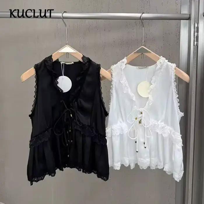 KUCLUT 2026 Nouvelle Collection Été – Débardeur Polyvalent pour Femme à Col en V