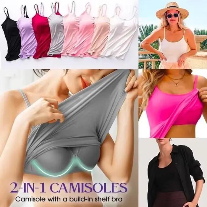 Haut de soutien-gorge intégré pour femmes, bandes décontractés, camisoles pour plage et occasions spéciales, modal, élasthanne, tricoté, multiple tailles et couleurs