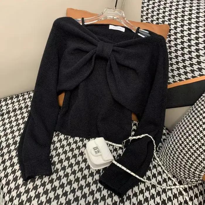 Costume pull deux pièces pour femmes