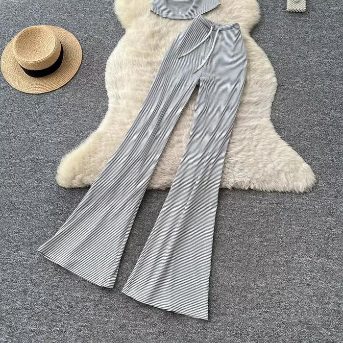 Ensemble pantalon femme deux pièces