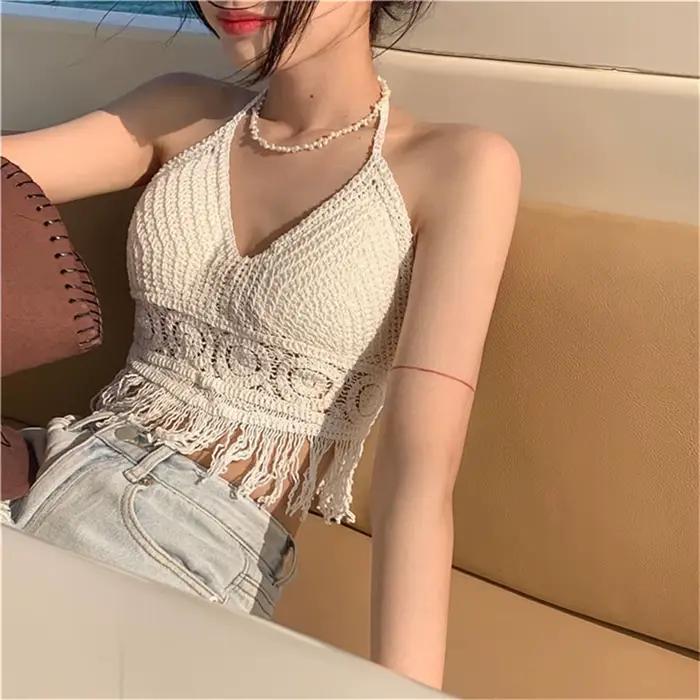 Sous-vêtements Boho à franges pour femmes