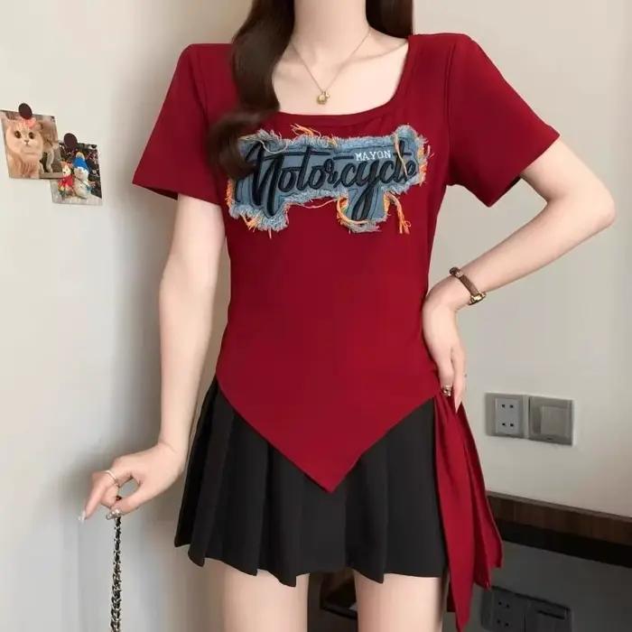 T-shirts d'été tendance à manches courtes