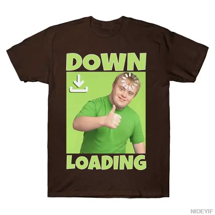 T-shirt Meme drôle pour hommes et femmes, 100% coton, hauts à manches courtes
