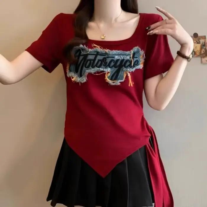 T-shirts d'été tendance à manches courtes