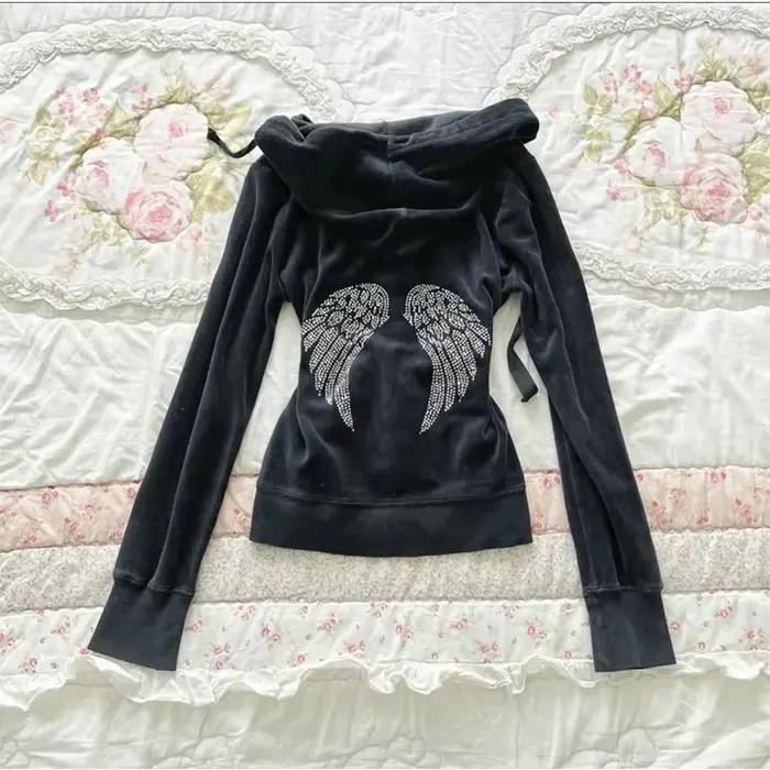 Veste vintage grunge à fermeture éclair