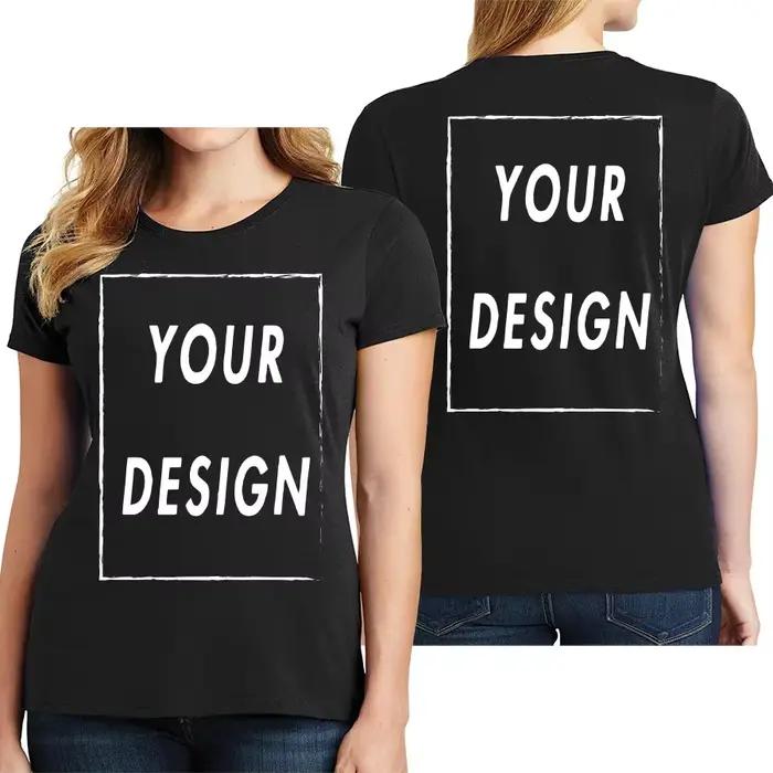 T-shirt d'équipe personnalisé taille UE pour femmes
