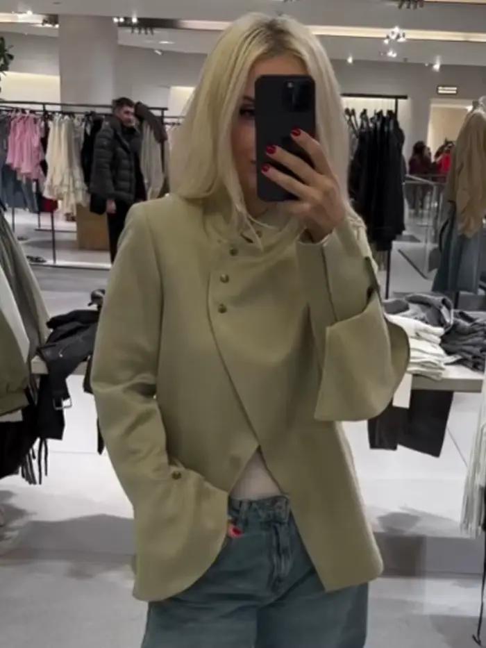 HH Femme Veste de printemps style urbain