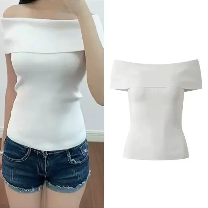 T-shirt asymétrique pour femme
