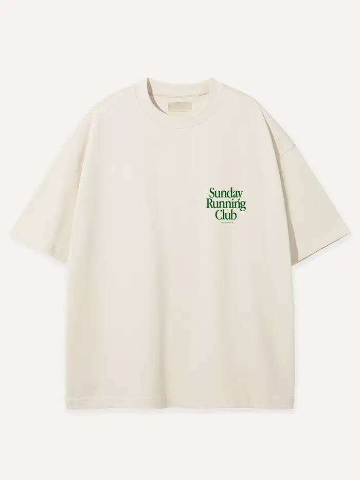 Streetwear haut surdimensionné Y2K unisexe nouvelle tendance imprimé coton col rond manches courtes mode décontracté
