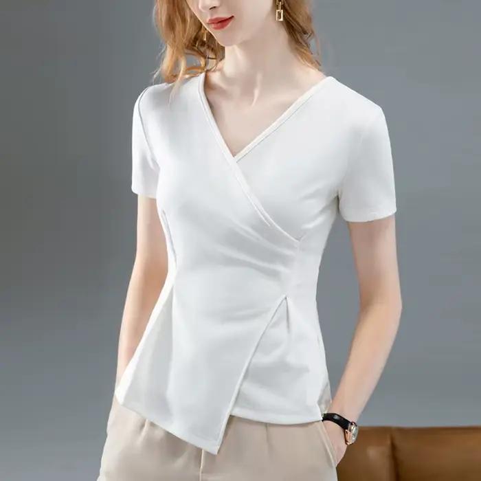 T-shirt à manches courtes pour femmes