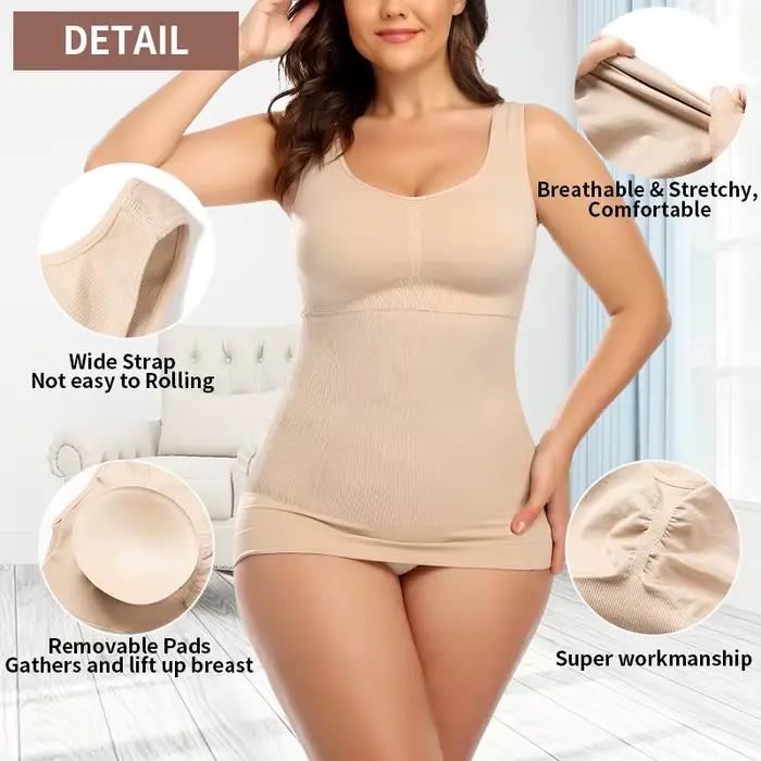 Débardeur femme soutien-gorge intégré décontracté noir blanc beige yoga shopping occasionnelle nocturne sport hauts sans manches Polyester Elasthanne