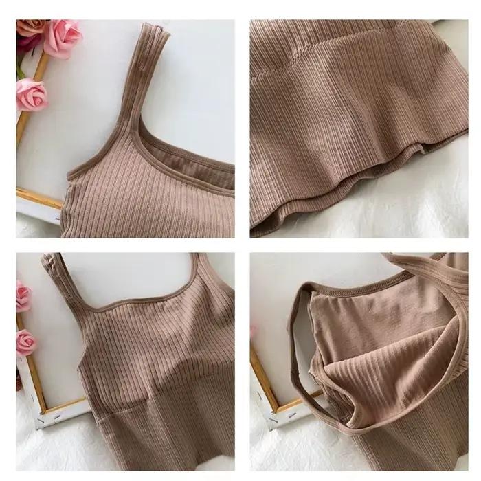 Haut décontracté COZOK en polyester pour femmes, décontracté et respirant, couleur unie, haut basique, streetwear, occassions spéciales