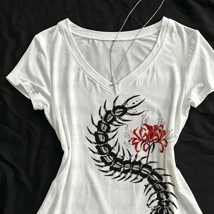 T-shirts graphiques Emo Y2k