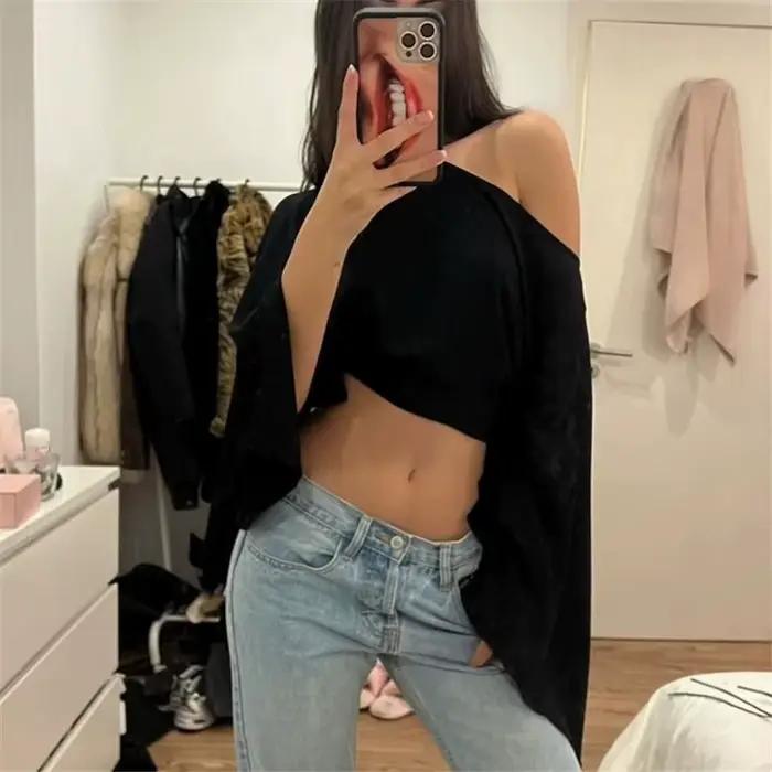 T-Shirt ample et transparent pour femmes