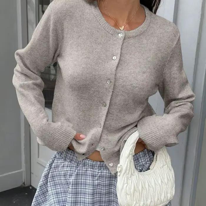 Cardigan en tricot pour femme