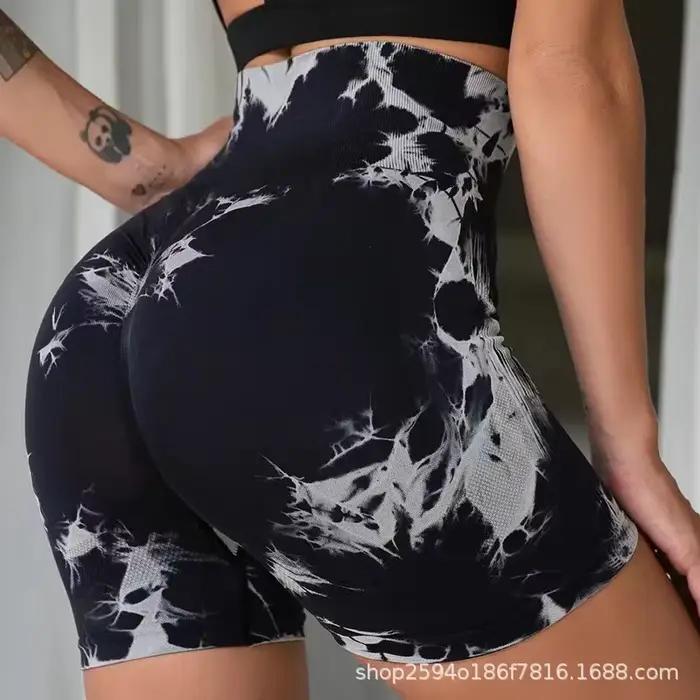 Short de sport sans couture pour femme