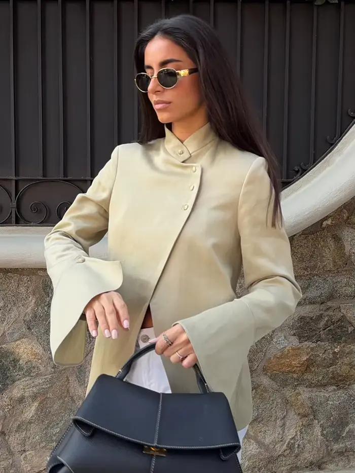 HH Femme Veste de printemps style urbain