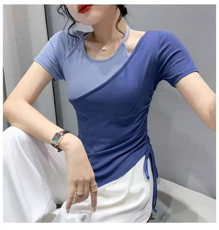 T-shirt à manches courtes pour femmes