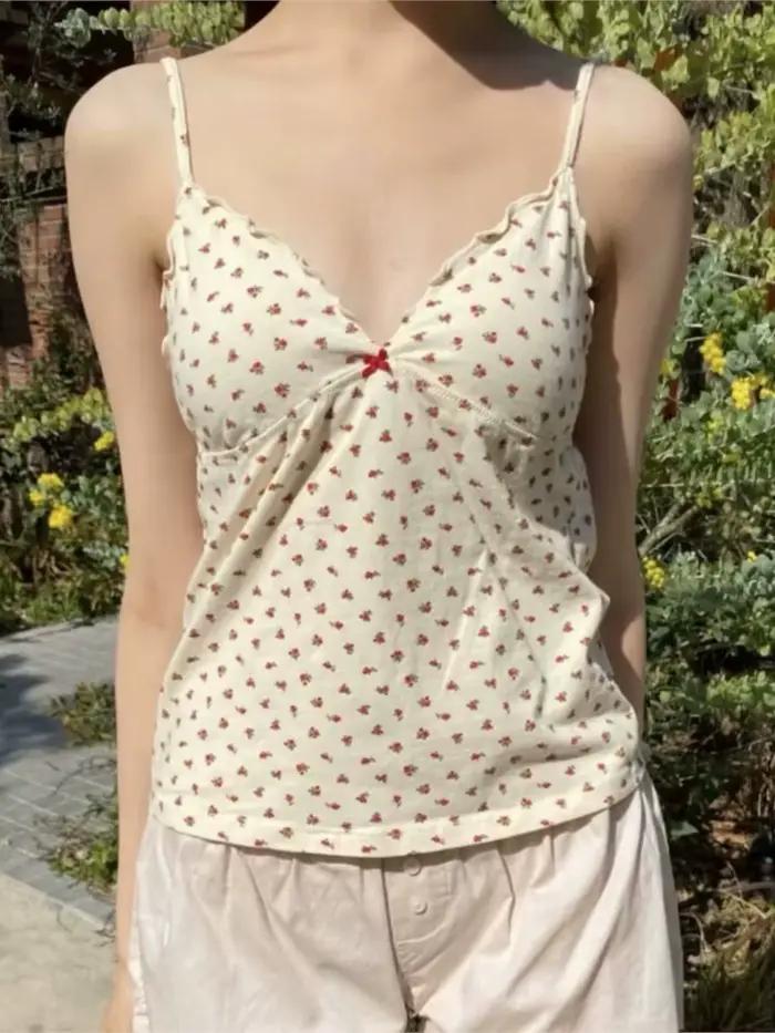 Camisole en coton pour femmes