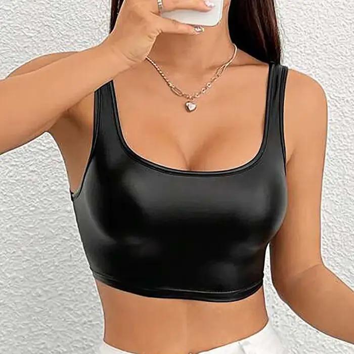 Body en Cuir Polyester pour Femmes Décontracté Élégant Haute Élasticité Occasions Spéciales Tous Les Jours