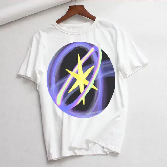 T-shirt Gnarly pour femmes été à manches courtes mode impression dessin animé confortable et durable pour occassions estivales et cadeaux personnalisés