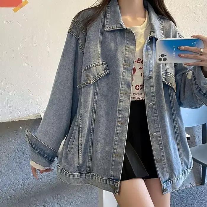 Veste en jean polyvalente pour femme