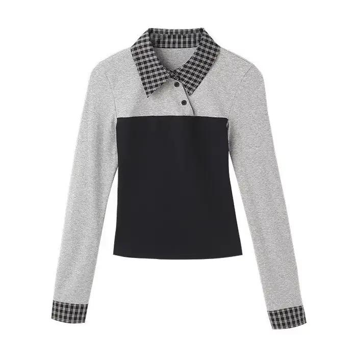 Col Polo avec T-shirt pour femmes