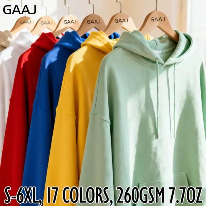 Sweat à capuche GAAJ 260 g avec épaules tombantes