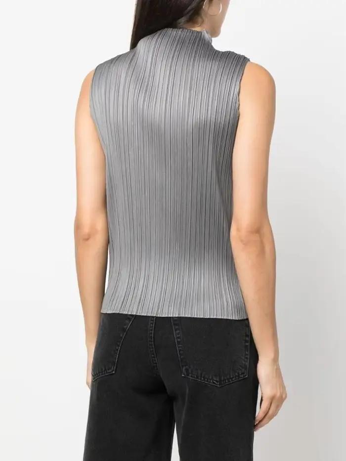 Débardeur plissé Miyake Pleats Please pour femme