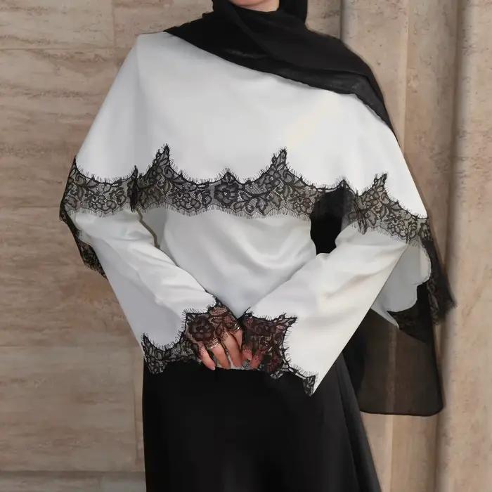 Blouse pour femme, faux deux pièces