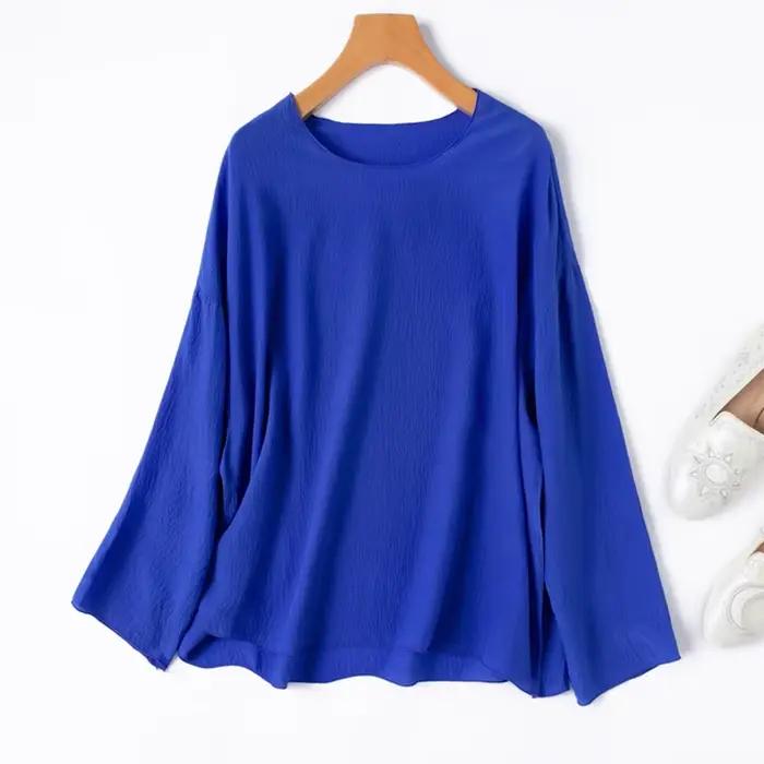 Femmes soie Blouse 100% mûrier