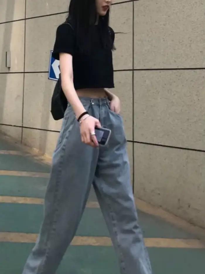T-shirt court monochromatique pour femme style streetwear chic mode preppy basique coréen minimaliste populaire sexy occassions spéciales été décontracté