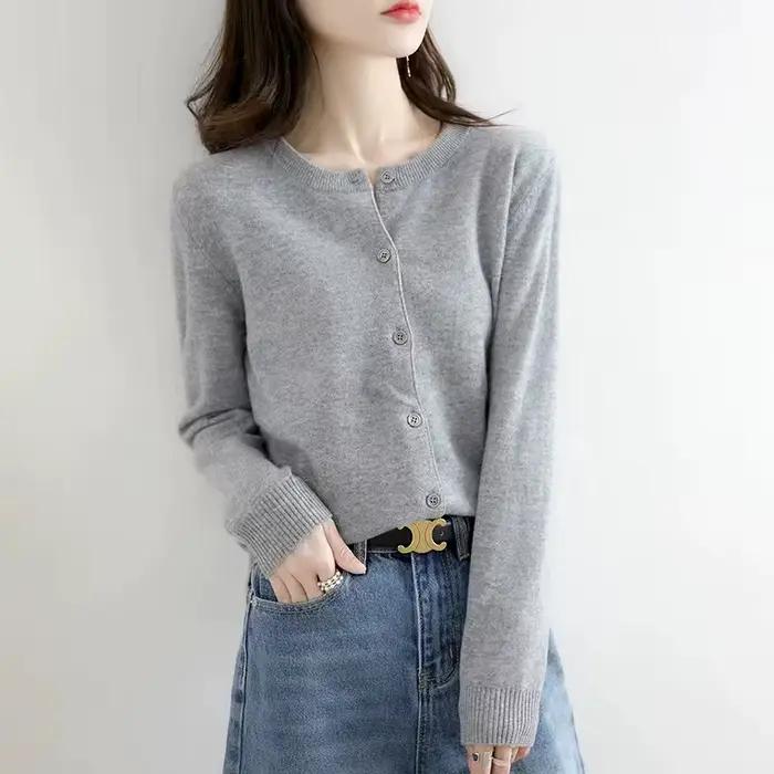 Cardigans en cachemire tricotés pour femmes AOSSVIAO 2026