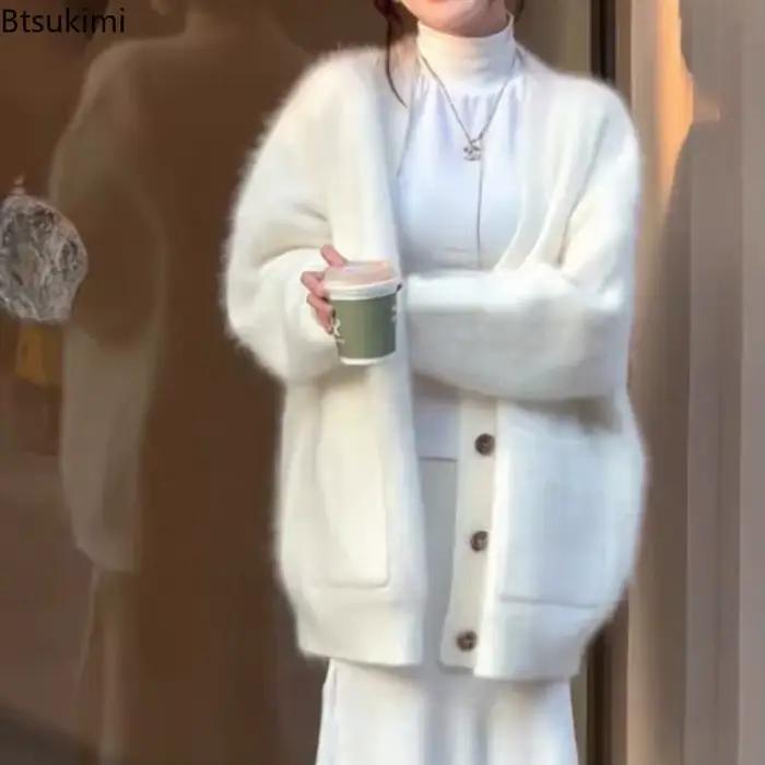 Cardigan en maille doux pour femme
