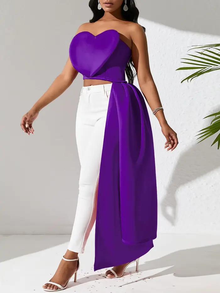 Long Tube en Y Dos auxpour Femme