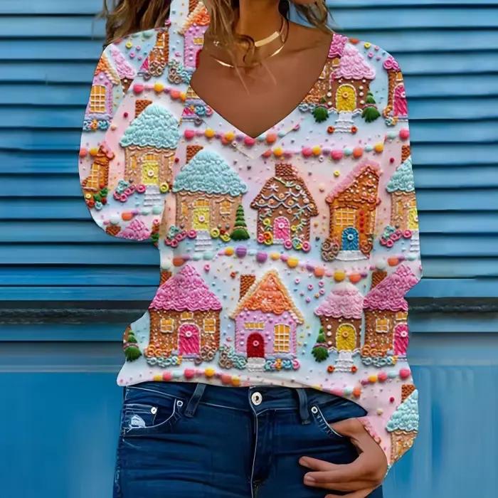 Sweat-shirt rose pour femmes