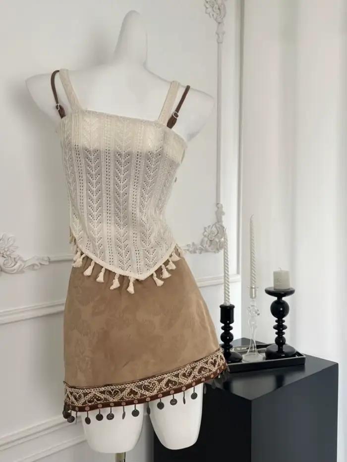Costume d'été de Style bohème pour femmes